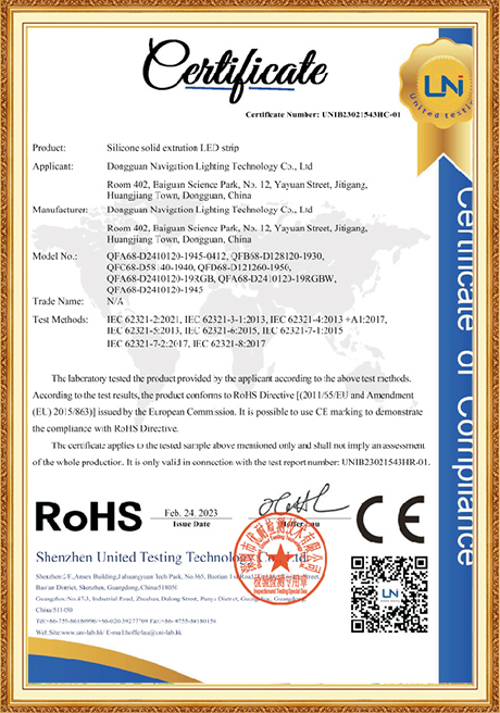Certificate Of Honor