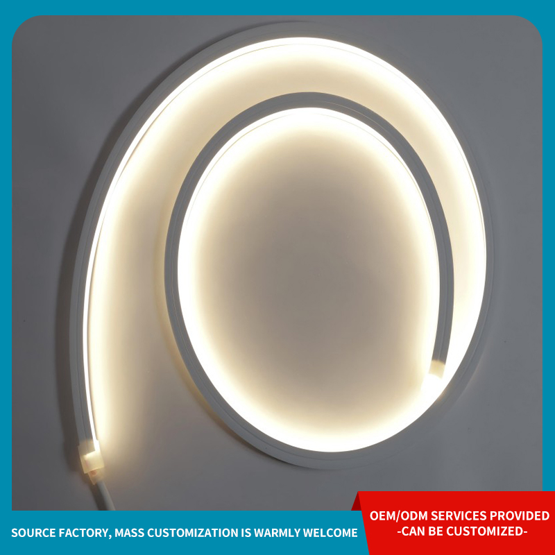 Silicone Small Size 0606 Neon Strip Waterproof Cabinet Light Car Atmosphere Light Strip Layered Lighting Outdoor Advertising Signboard