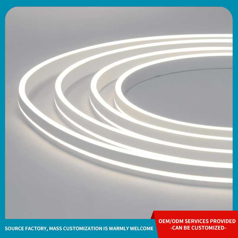 Silicone Small Size 0410 Neon Strip Waterproof Cabinet Light Layered Lighting Car Atmosphere Light Strip Outdoor Advertising Signboard