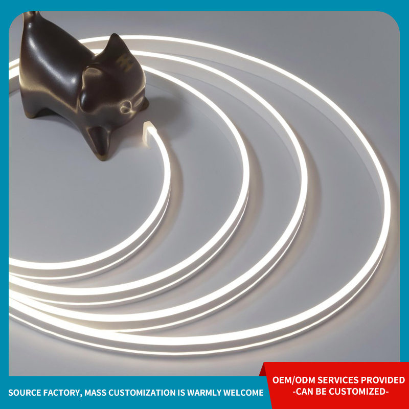 Silicone Small Size 0408 Neon Strip Waterproof Cabinet Light Layered Lighting Car Atmosphere Light Strip Outdoor Advertising Signboard