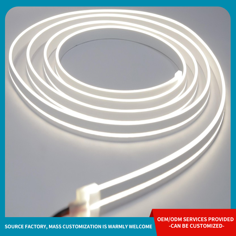 Silicone Small Size 0410 Neon Strip Waterproof Cabinet Light Layered Lighting Car Atmosphere Light Strip Outdoor Advertising Signboard