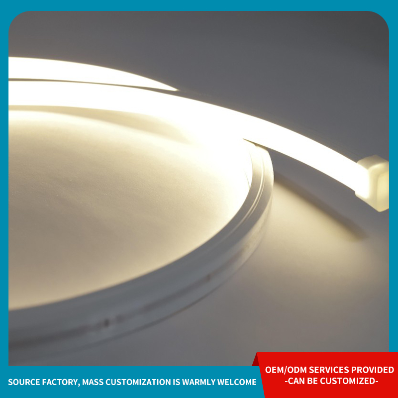 Silicone Small Size 0606 Neon Strip Waterproof Cabinet Light Car Atmosphere Light Strip Layered Lighting Outdoor Advertising Signboard