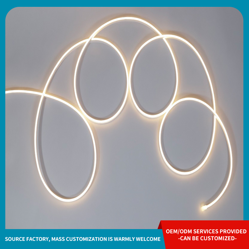 Silicone Small Size 0306 Neon Strip Waterproof Cabinet Light Layered Lighting Car Atmosphere Light Strip Outdoor Advertising Signboard